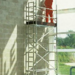 small scaffold for one worker